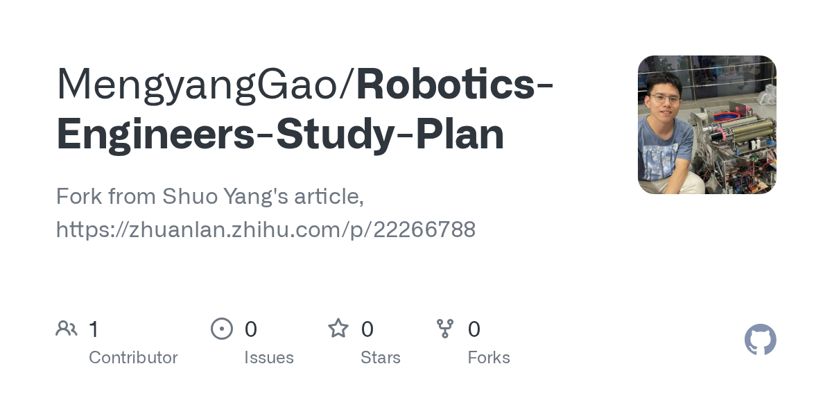 MengyangGao/Robotics-Engineers-Study-Plan cover