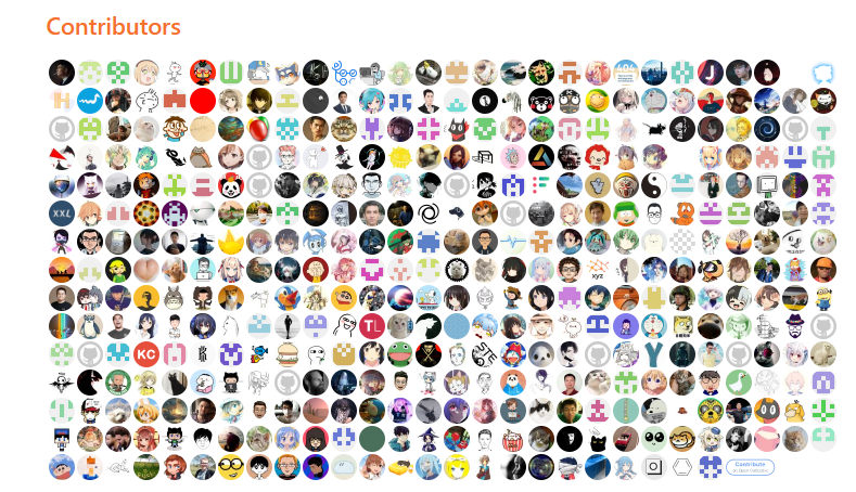 RSSHub 的贡献者 https://docs.rsshub.app